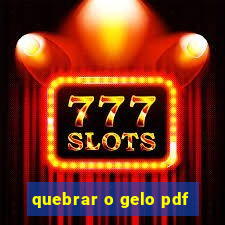 quebrar o gelo pdf